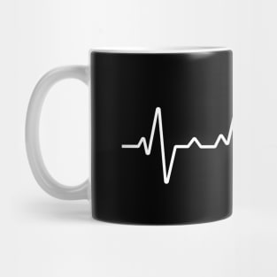 Happy Easter Bunny Pulse (White) Mug